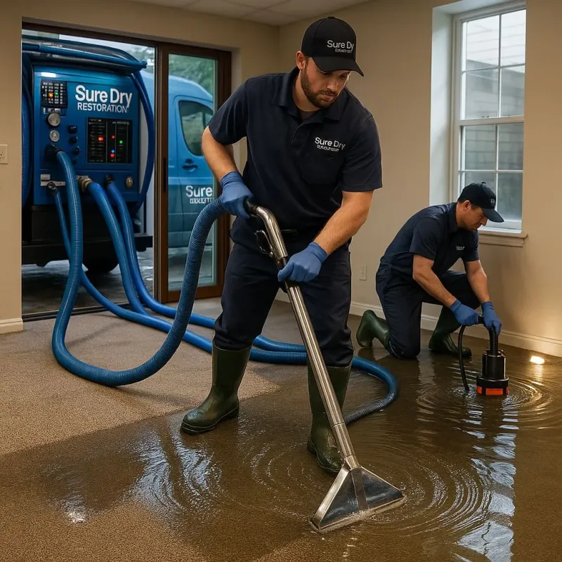Water Extraction and Removal process in Saint Francis, MN